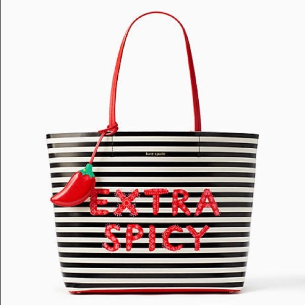 Kate Spade | Extra Spicy Chili Pepper Tote Bag